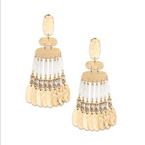 Kendra Scott gold Oster earrings - never worn!